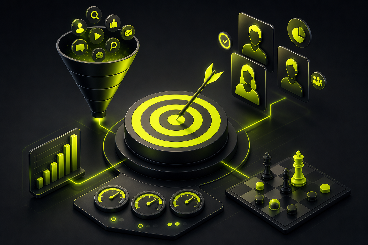 Digital marketing strategy — data-led planning and KPIs