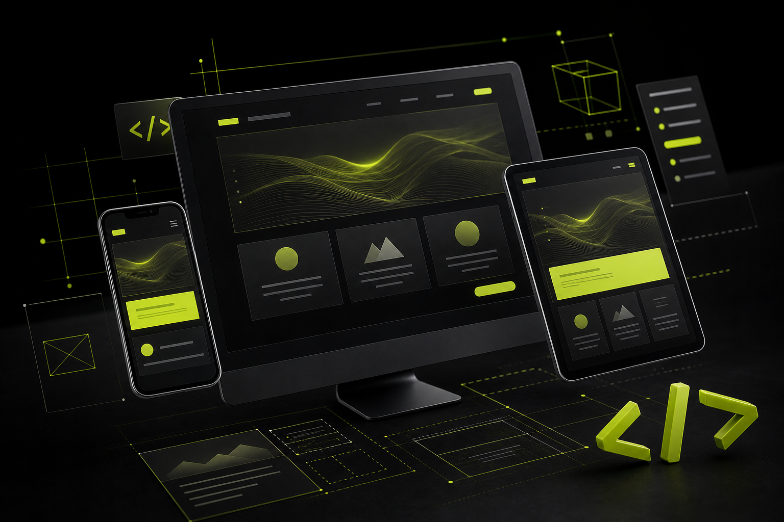 Web design and development — custom responsive websites